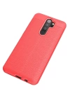 BFS  Xiaomi Redmi Note 8 Pro Kılıf Auto Focus Kapak - Kırmızı
