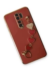 BFS  Xiaomi Redmi Note 8 Pro Kılıf Esila Silikon - Kırmızı
