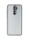 BFS  Xiaomi Redmi Note 8 Pro Kılıf Montreal Silikon Kapak - Gri
