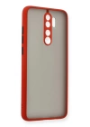 BFS  Xiaomi Redmi Note 8 Pro Kılıf Montreal Silikon Kapak - Kırmızı