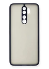 BFS  Xiaomi Redmi Note 8 Pro Kılıf Montreal Silikon Kapak - Lacivert