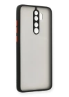BFS  Xiaomi Redmi Note 8 Pro Kılıf Montreal Silikon Kapak - Siyah
