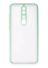 BFS  Xiaomi Redmi Note 8 Pro Kılıf Montreal Silikon Kapak - Turkuaz
