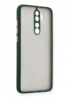 BFS  Xiaomi Redmi Note 8 Pro Kılıf Montreal Silikon Kapak - Yeşil