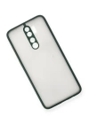 BFS  Xiaomi Redmi Note 8 Pro Kılıf Montreal Silikon Kapak - Yeşil