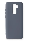 BFS  Xiaomi Redmi Note 8 Pro Kılıf Nano içi Kadife Silikon - Gri