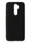 BFS  Xiaomi Redmi Note 8 Pro Kılıf Nano içi Kadife Silikon - Siyah