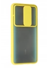 BFS  Xiaomi Redmi Note 8 Pro Kılıf Palm Buzlu Kamera Sürgülü Silikon - Sarı