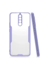 BFS  Xiaomi Redmi Note 8 Pro Kılıf Platin Silikon - Lila