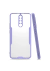 BFS  Xiaomi Redmi Note 8 Pro Kılıf Platin Silikon - Lila