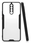 BFS  Xiaomi Redmi Note 8 Pro Kılıf Platin Silikon - Siyah