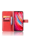 BFS  Xiaomi Redmi Note 8 Pro Kılıf Trend S Plus Kapaklı Kılıf - Kırmızı