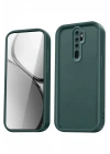 BFS  Xiaomi Redmi Note 8 Pro Kılıf Viera Silikon - Koyu Yeşil