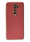BFS  Xiaomi Redmi Note 8 Pro Kılıf Volet Silikon - Kırmızı