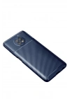 BFS Xiaomi Redmi Note 9 5G Kılıf Auto Focus Karbon Kapak - Lacivert