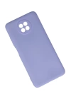 BFS  Xiaomi Redmi Note 9 5G Kılıf Nano içi Kadife Silikon - Lila