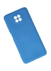 BFS  Xiaomi Redmi Note 9 5G Kılıf Nano içi Kadife Silikon - Mavi