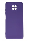 BFS  Xiaomi Redmi Note 9 5G Kılıf Nano içi Kadife Silikon - Mor