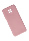 BFS  Xiaomi Redmi Note 9 5G Kılıf Nano içi Kadife Silikon - Pembe