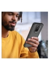 BFS  Xiaomi Redmi Note 9 Kılıf Elegant Kapak - Pudra