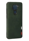 BFS  Xiaomi Redmi Note 9 Kılıf Loop Deri Silikon - Yeşil