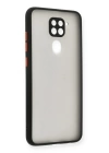 BFS  Xiaomi Redmi Note 9 Kılıf Montreal Silikon Kapak - Siyah