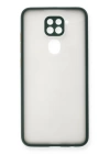 BFS  Xiaomi Redmi Note 9 Kılıf Montreal Silikon Kapak - Yeşil