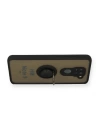 BFS  Xiaomi Redmi Note 9 Kılıf Montreal Yüzüklü Silikon Kapak - Siyah