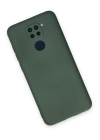 BFS  Xiaomi Redmi Note 9 Kılıf Nano içi Kadife Silikon - Koyu Yeşil