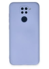 BFS  Xiaomi Redmi Note 9 Kılıf Nano içi Kadife Silikon - Lila