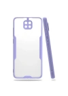 BFS  Xiaomi Redmi Note 9 Kılıf Platin Silikon - Lila