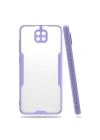 BFS  Xiaomi Redmi Note 9 Kılıf Platin Silikon - Lila