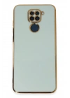 BFS  Xiaomi Redmi Note 9 Kılıf Volet Silikon - Açık Yeşil