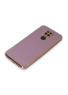 BFS  Xiaomi Redmi Note 9 Kılıf Volet Silikon - Mor