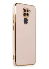 BFS  Xiaomi Redmi Note 9 Kılıf Volet Silikon - Pembe