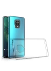 BFS  Xiaomi Redmi Note 9 Pro Kılıf Lüx Şeffaf Silikon - Şeffaf