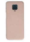 BFS  Xiaomi Redmi Note 9 Pro Kılıf Nano içi Kadife Silikon - Pudra