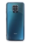 BFS  Xiaomi Redmi Note 9 Pro Kılıf Razer Lensli Silikon - Açık Mavi