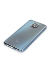 BFS  Xiaomi Redmi Note 9 Pro Kılıf Razer Lensli Silikon - Açık Mavi