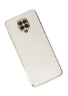 BFS  Xiaomi Redmi Note 9 Pro Kılıf Volet Silikon - Beyaz