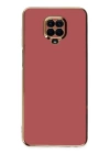 BFS  Xiaomi Redmi Note 9 Pro Kılıf Volet Silikon - Kırmızı