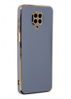 BFS  Xiaomi Redmi Note 9 Pro Kılıf Volet Silikon - Mavi