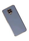 BFS  Xiaomi Redmi Note 9 Pro Kılıf Volet Silikon - Mavi