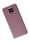 BFS  Xiaomi Redmi Note 9 Pro Kılıf Volet Silikon - Mor
