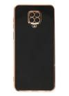 BFS  Xiaomi Redmi Note 9 Pro Kılıf Volet Silikon - Siyah