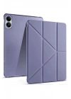 BFS Xiaomi Redmi Pad Pro 12.1 Kılıf Kalemlikli Mars Tablet Kılıfı - Lila
