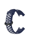 BFS  Xiaomi Redmi Watch 2 Spor Delikli Kordon - Lacivert-Beyaz