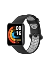 BFS  Xiaomi Redmi Watch 2 Spor Delikli Kordon - Siyah-Gri