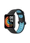 BFS  Xiaomi Redmi Watch 2 Spor Delikli Kordon - Siyah-Mavi
