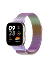 BFS  Xiaomi Redmi Watch 3 Metal Mıknatıslı Kordon - Gökkuşağı